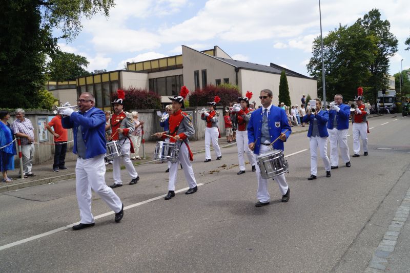 Fz Blauweiss mit Brgergarde Esslingen/N